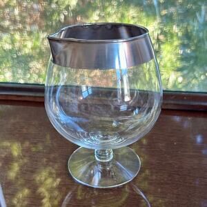 Vintage Dorothy Thorpe Brandy Snifter Pitcher/Decanter – 5.25" Tall
